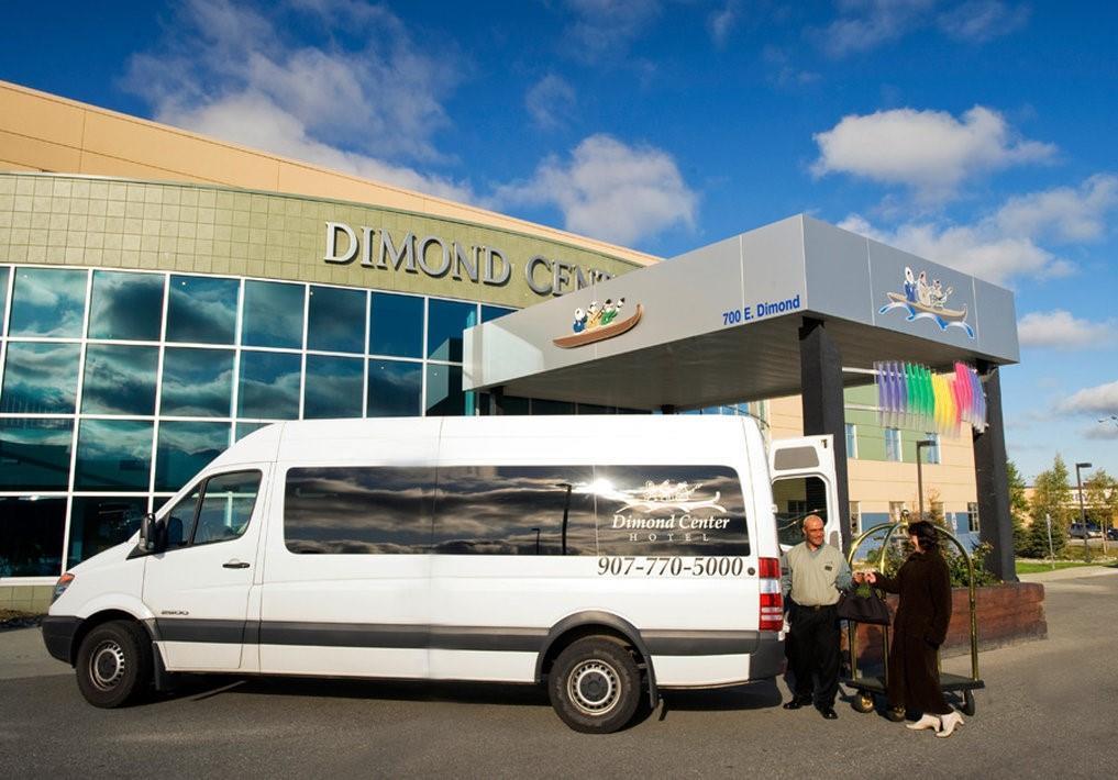 Dimond Center Hotel Anchorage Exterior foto