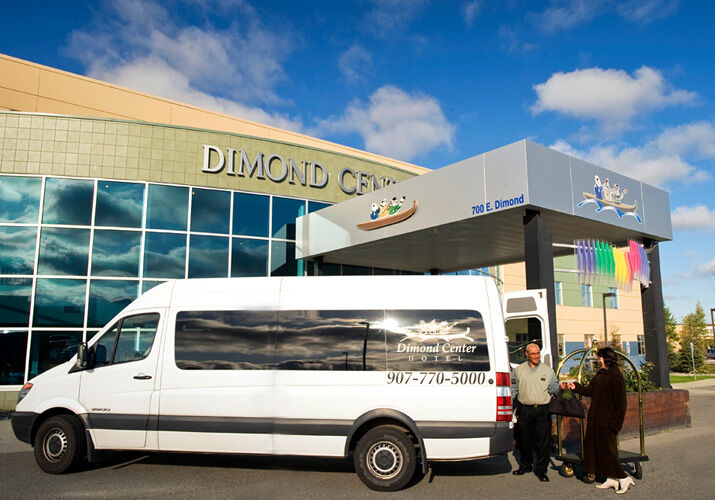 Dimond Center Hotel Anchorage Exterior foto